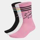 Ženske čarape adidas Crew sock 3pp