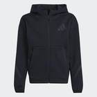 Dečiji duks sa zipom i kapuljačom adidas J z.n.e.fz