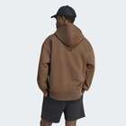 Mu&scaron;ki duks adidas Trefoil essentials washed full zip loose hoodie