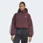 Ženska jakna adidas Adicolor cropped hooded puffer jacket