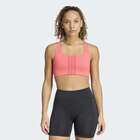 Ženska majica adidas Optimé workout 3-stripes medium support bra