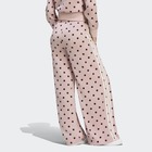 Ženska trenerka donji deo adidas Satin polka dots wide leg pant