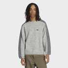 Muški duks adidas 3-stripes fluffy knit crew sweatshirt