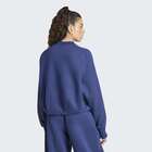Ženski duks adidas soft lux winter knit sweatshirt