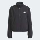 Ženski duks adidas workout essentials 3-stripes woven warm up jacket